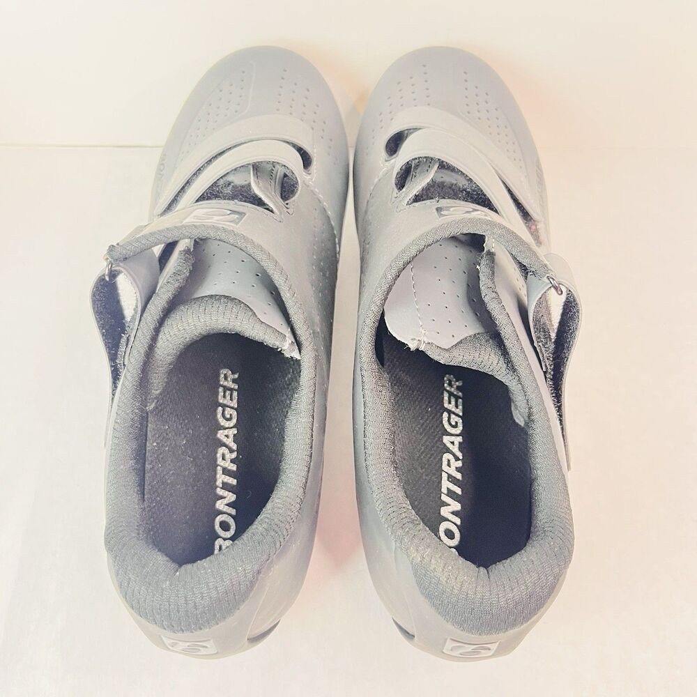 Bontrager Vostra Road Cycling Shoes Gray 3 Strap SPD Women US 9.5 EU 41 - Picture 14 of 16